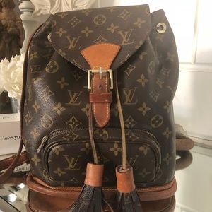 Louis Vuitton Monogram Backpack Montsouris (MM)